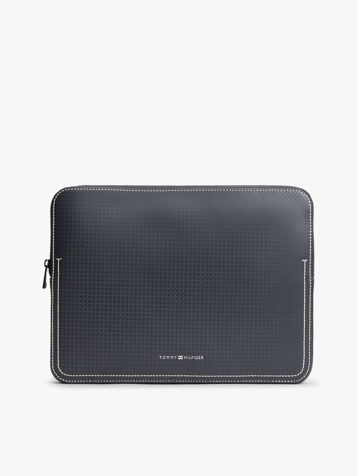 Allover Flag Logo Laptop Pouch — Space Blue