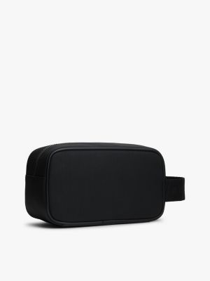Мужские аксессуары Tommy Hilfiger Hilfiger Logo Textured Dopp Kit — фото 2