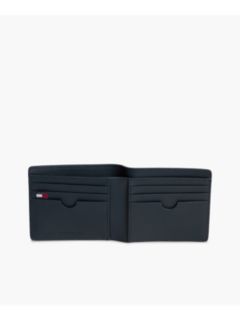 Tommy Jeans Smooth Leather Bifold Wallet — Dark Blue 3