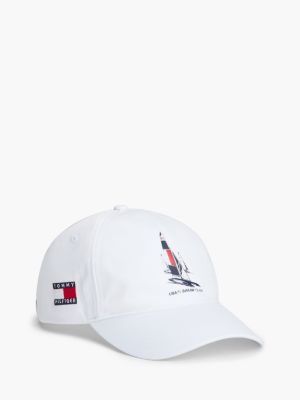 Tommy x US SailGP Team Boat Graphic Cap, White