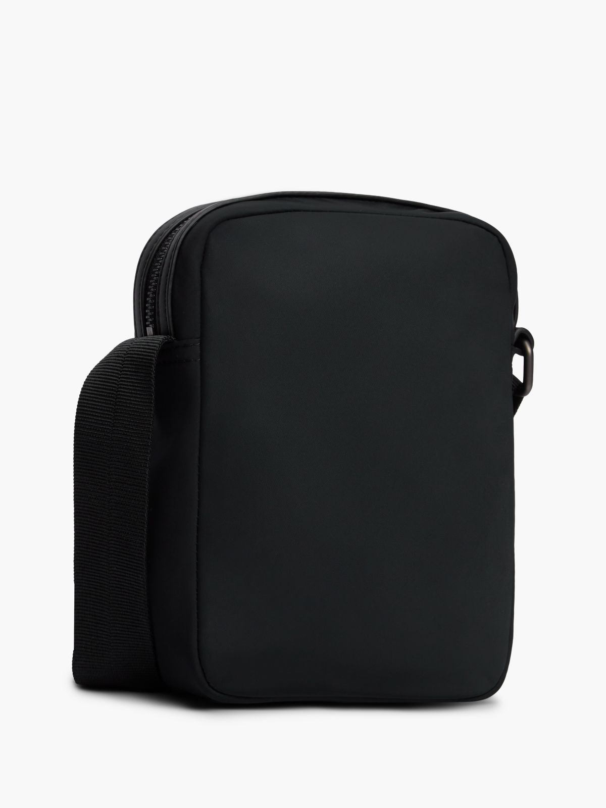 Water-Repellent Mini Reporter Bag — Black
