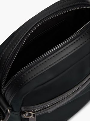 Мужская сумка Tommy Hilfiger Water-Repellent Mini Reporter, цвет: Чёрный — фото 4