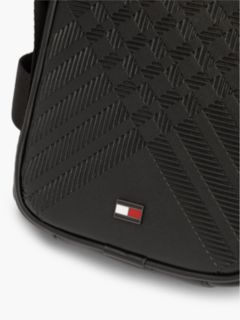 Debossed Mini Reporter Bag — Black 5