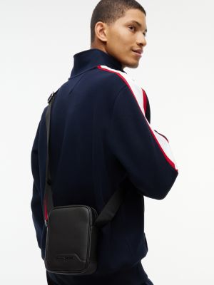 Мужская сумка Tommy Hilfiger Textured Mini Reporter, цвет: Чёрный — фото 2
