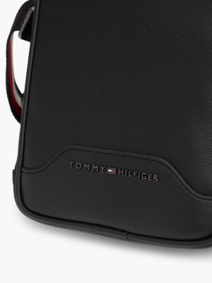 Мужская сумка Tommy Hilfiger Textured Mini Reporter, цвет: Чёрный — фото 5