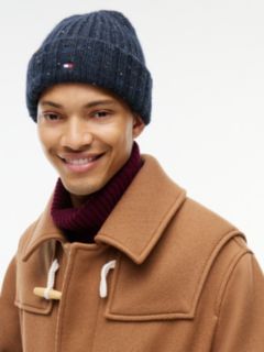 Donegal Wool-Blend Beanie — Space Blue 4