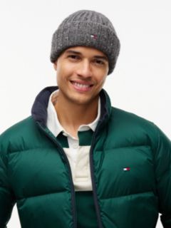 Donegal Wool-Blend Beanie — Medium Grey Heather 4
