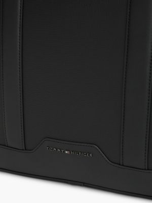 Мужская сумка Tommy Hilfiger Textured Laptop, цвет: Чёрный — фото 5