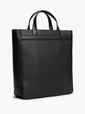 Мужская сумка Tommy Hilfiger Pebbled Leather, цвет: Чёрный — фото 3