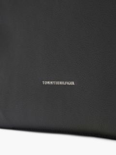Pebbled Leather Tote Bag — Black 5