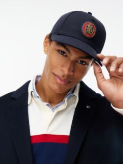 Crest Logo Patch Baseball Cap — Space Blue 4