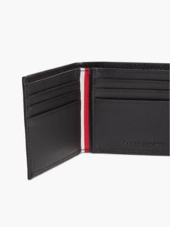 Pebbled Leather Bifold Wallet — Black 4