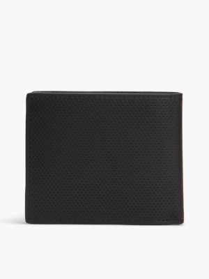 Мужские кошельки Tommy Hilfiger Textured Leather Card & Coin Wallet — фото 2