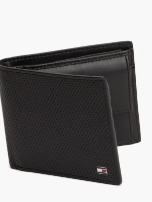 Мужские кошельки Tommy Hilfiger Textured Leather Card & Coin Wallet — фото 3