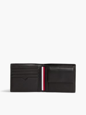 Мужские кошельки Tommy Hilfiger Textured Leather Card & Coin Wallet — фото 4
