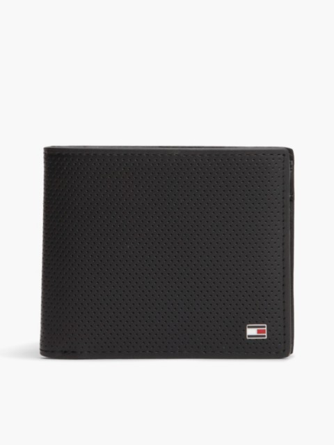 Мужские кошельки Tommy Hilfiger Textured Leather Card & Coin Wallet