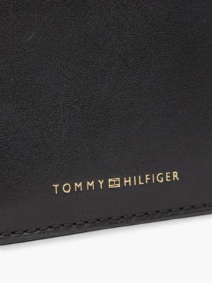 Мужской кошелёк Tommy Hilfiger Pebbled Leather Zip Wallet, цвет: Чёрный — фото 4