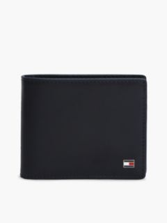 Leather Wallet & Keychain Gift Set — Navy Blue 4