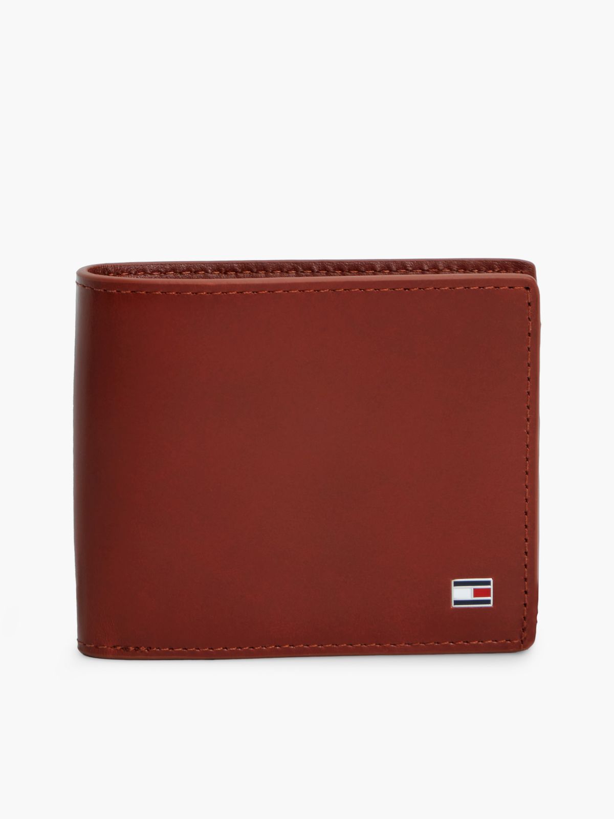 Leather Wallet & Keychain Gift Set — Winter Cognac