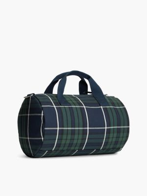 Мужские сумки Tommy Hilfiger Tommy Jeans Archive Logo Plaid Duffel — фото 3