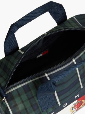 Мужские сумки Tommy Hilfiger Tommy Jeans Archive Logo Plaid Duffel — фото 4
