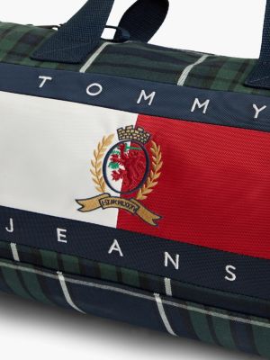Мужские сумки Tommy Hilfiger Tommy Jeans Archive Logo Plaid Duffel — фото 5
