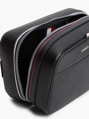 Мужские сумки Tommy Hilfiger Hilfiger Logo Pebbled Dopp Kit — фото 3