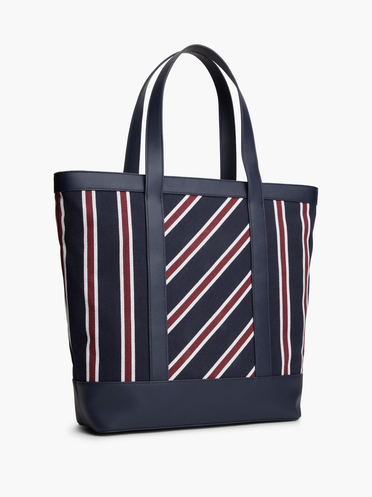Varsity Stripe Tote Bag — RWB Jacquard Stripe