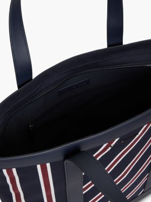 Мужская сумка Tommy Hilfiger Varsity Stripe, цвет: Полосатый — фото 4