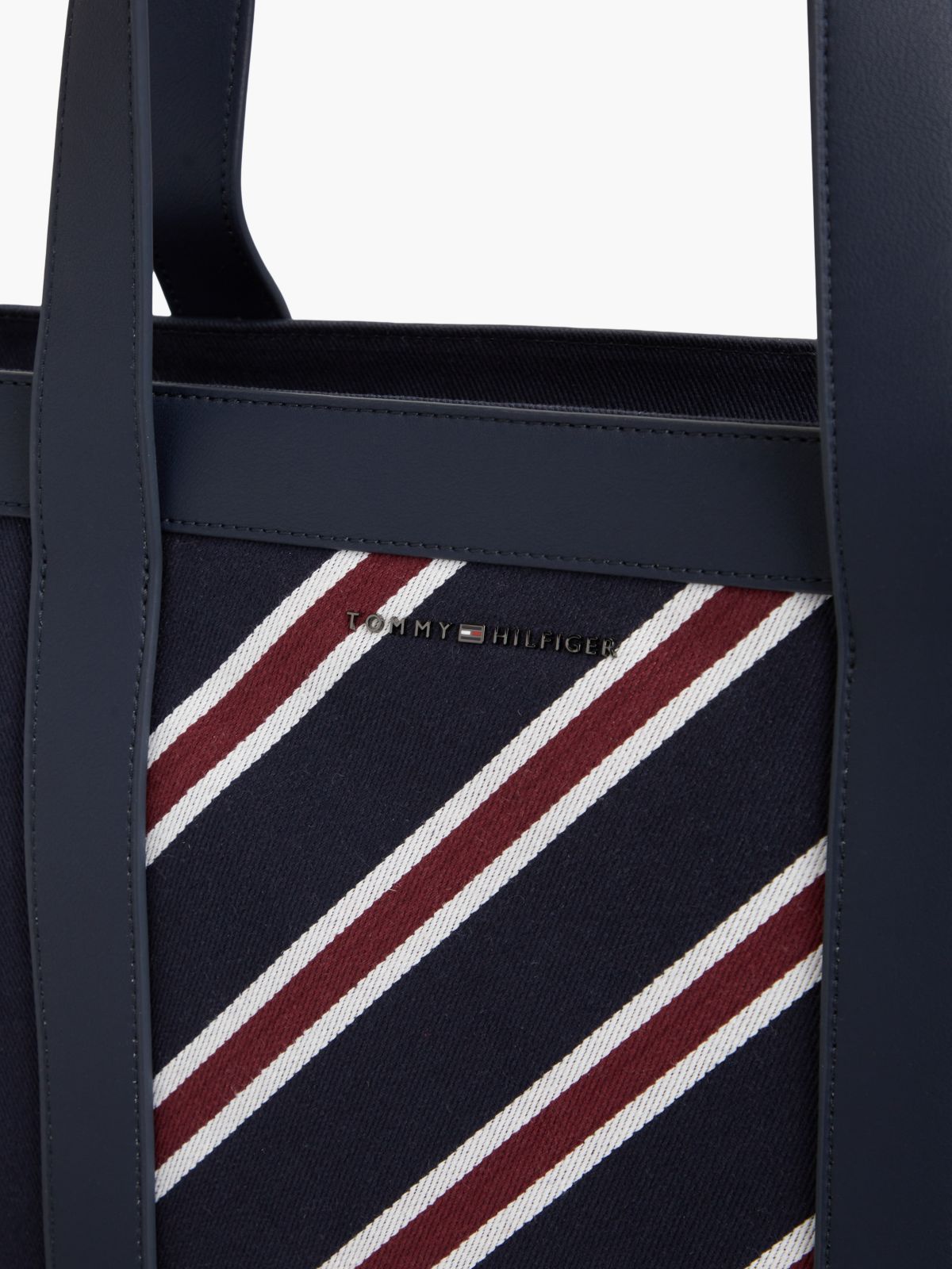 Varsity Stripe Tote Bag — RWB Jacquard Stripe