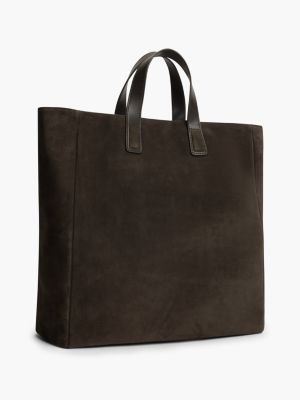 Мужская сумка Tommy Hilfiger Suede, цвет: Кофейный — фото 3