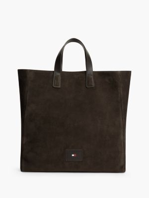 Мужская сумка Tommy Hilfiger Suede, цвет: Кофейный — фото 1