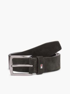 Square Buckle Suede Belt — Testa Di Morro 1