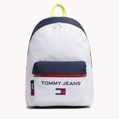 tommy hilfiger white backpack