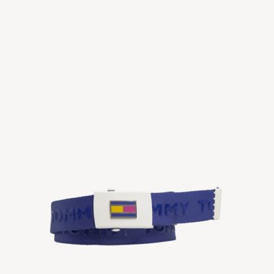 tommy logo belt