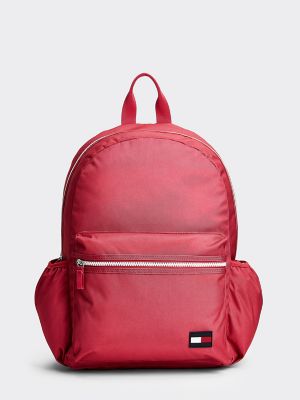 tommy hilfiger pink backpack