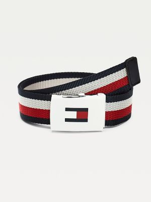 TH Kids Signature Stripe Belt | Tommy 