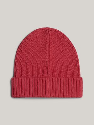 Kids' Solid Logo Beanie, Heritage Pink