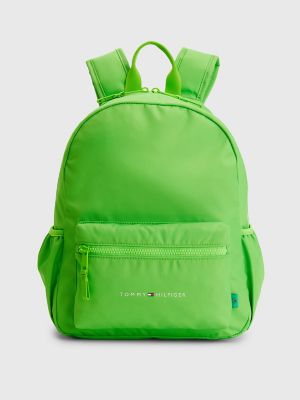 Kids' Logo Backpack, Spring Lime