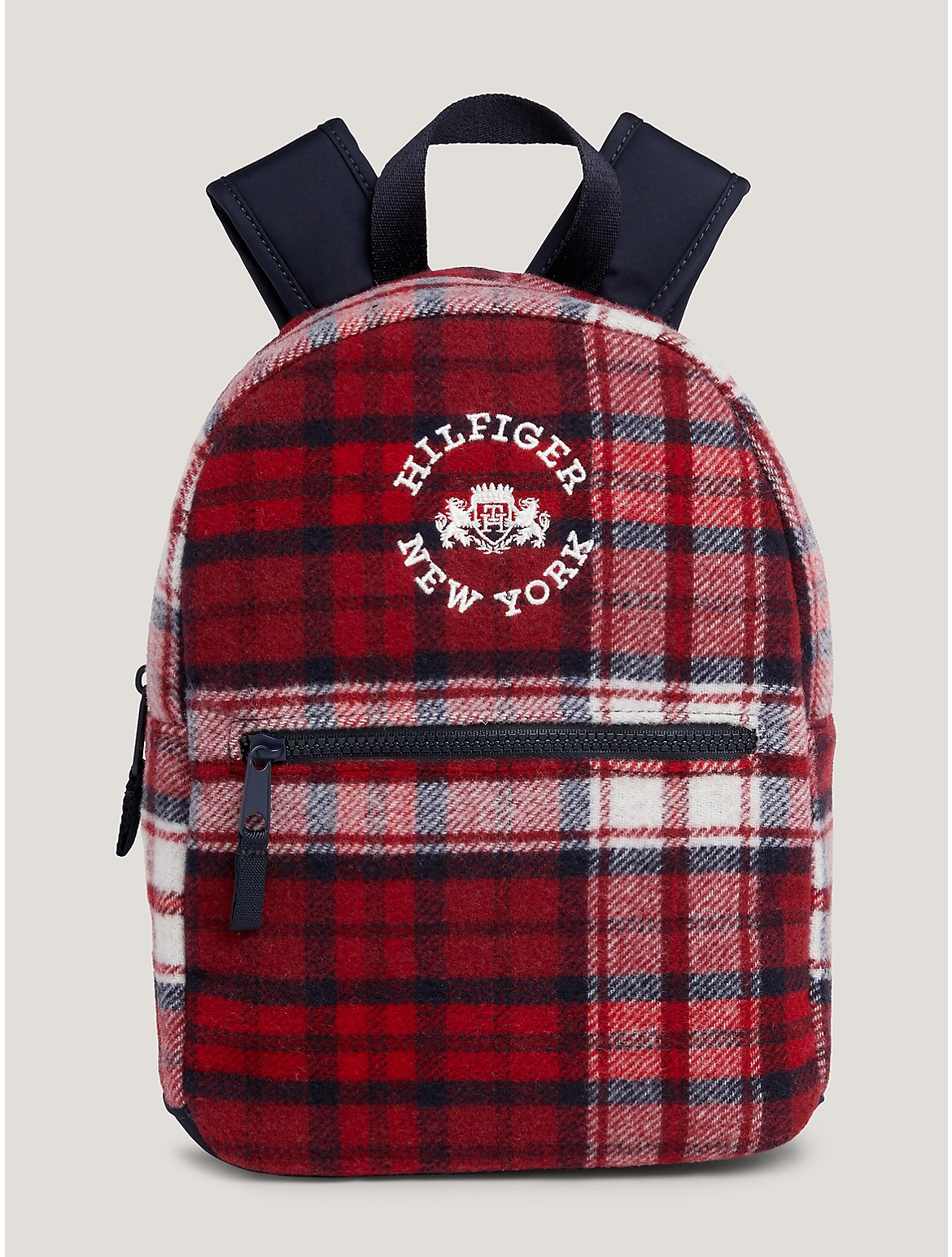 Tommy Hilfiger Kids' Heritage Logo Plaid Mini Backpack - Multi