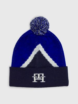 Tommy hilfiger pom pom hot sale beanie