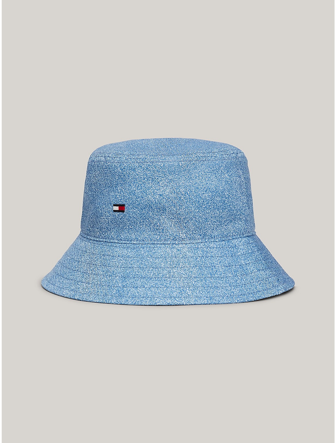 Tommy Hilfiger Girls' Kids' Flag Logo Denim Bucket Hat