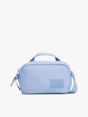 Kids' Tonal Logo Crossbody Bag, Cloudy Blue