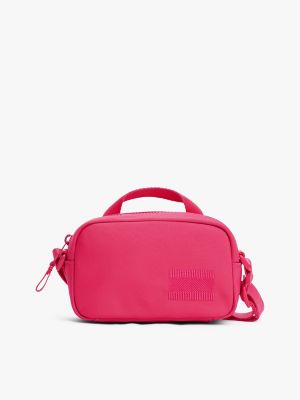 Kids' Tonal Logo Crossbody Bag, Jewel Pink