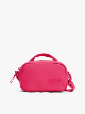 Kids' Tonal Logo Crossbody Bag, Jewel Pink