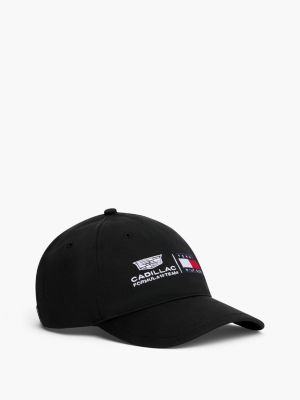 Tommy x Cadillac F1&reg; Team Dual-Logo Cap, Black