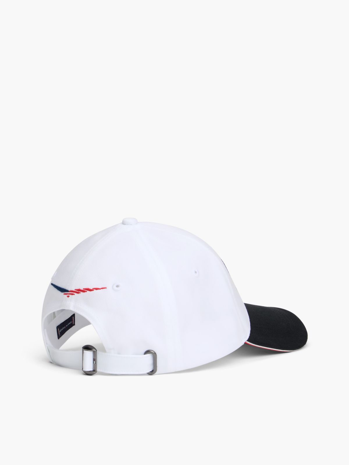 Tommy x Cadillac F1® Team Contrast Cap — Optic White/Black