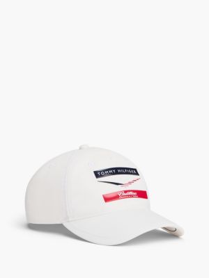 Tommy x Cadillac F1&reg; Team Chevron Cap, Optic White