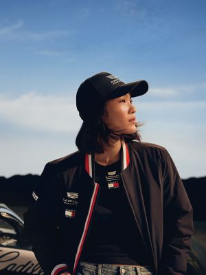 Мужская кепка Tommy Hilfiger Tommy x Cadillac F1® Team Replica, цвет: Чёрный — фото 6