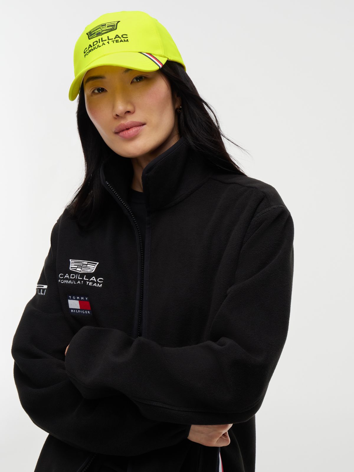 Tommy x Cadillac F1® Team Replica Cap — Safety Yellow